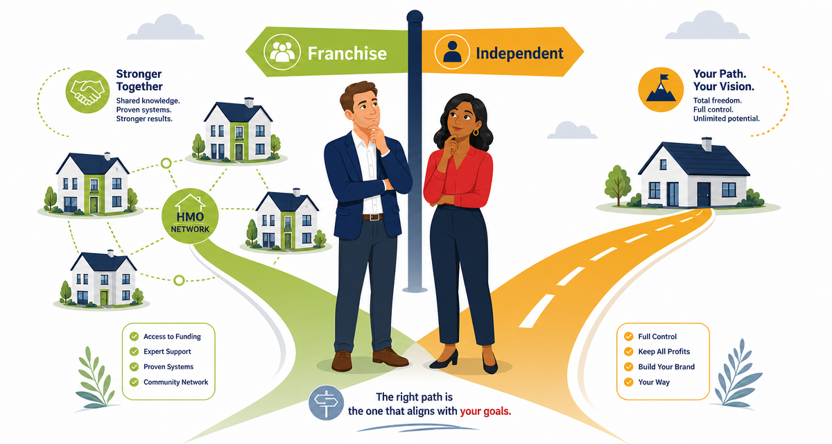 Property Franchise vs Independent Agency: Which Path Should You Choose?
